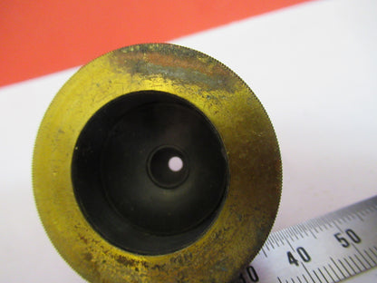 Antique Koristka Milan Italy Brass Condenser Microscope Part