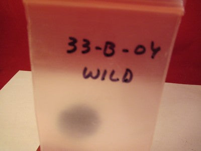 WILD HEERBRUGG SWISS M20 1.0 ND NEUTRAL FILTER MICROSCOPE PART OPTICS &33-B-04