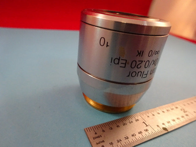 Reichert Austria Polyvar 10X Lwd Objective Optics Microscope Part
