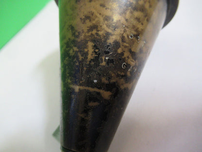 Antikes Messing, selten, Großbritannien, England, Dallmeyer, Projektionsmessgerät, Mikroskopteil P2-B-09