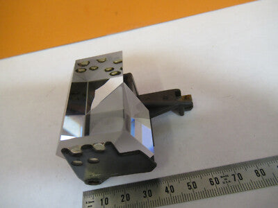LEICA DMRB GLASS PRISM HEAD OPTICS GERMANY MICROSCOPE PART AS PICTURED R7-A-42
