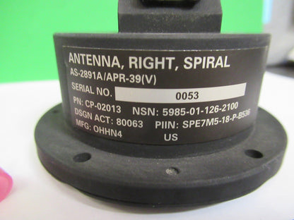 ANTENNA L3 HARRIS NSN 5985-01-126-2100 COUNTERMEASURES AS-2891A/APR-39 T4-B-02