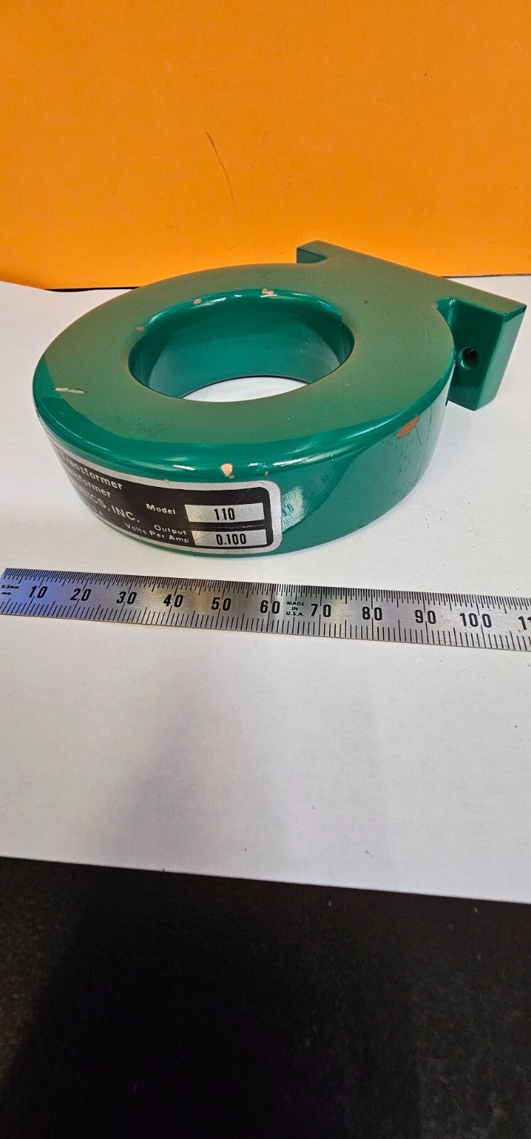 PEARSON ELECTRONICS EMI CURRENT TRANSFORMER 110  PALO ALTO AS PICTURED B4-FL-02