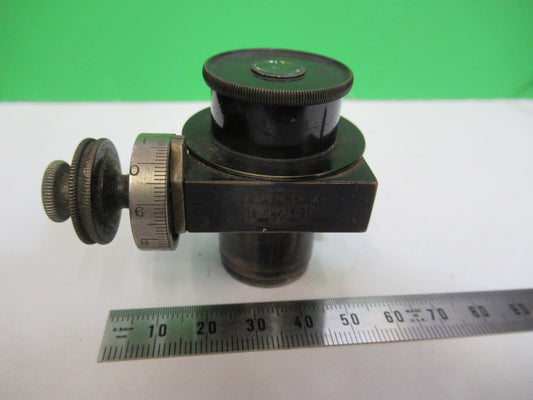 Rare Antique Spencer Lens Co. Filar Eyepiece Ocular Microscope Part