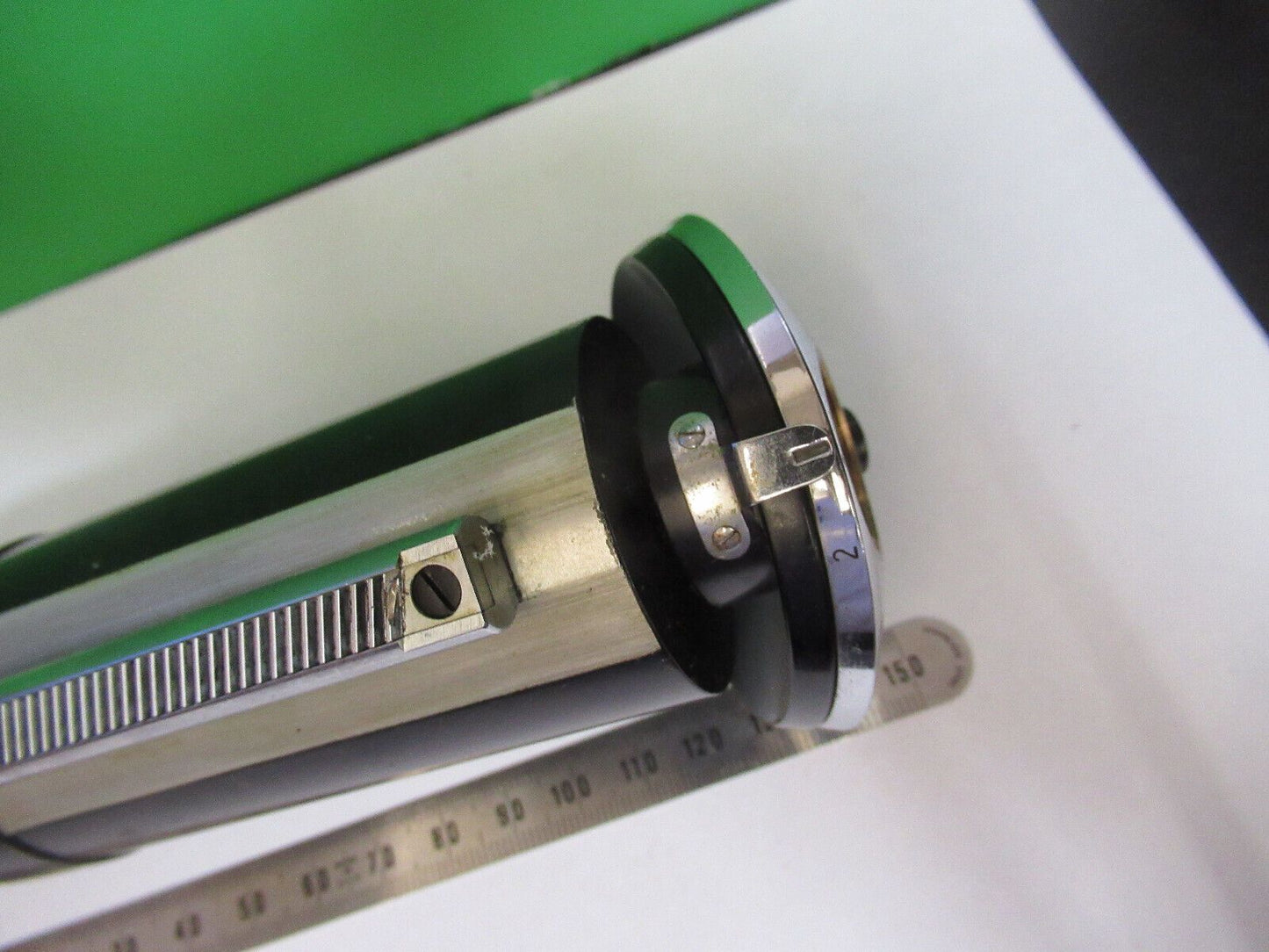 ANTIQUE ERNST LEITZ TUBUS + NOSEPIECE MICROSCOPE PART AS PICTURED &S9-B-52