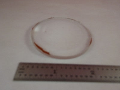 FOR PARTS LENS CONVEX CONCAVE [scratch] OPTICAL LASER OPTICS AS IS  #80-35