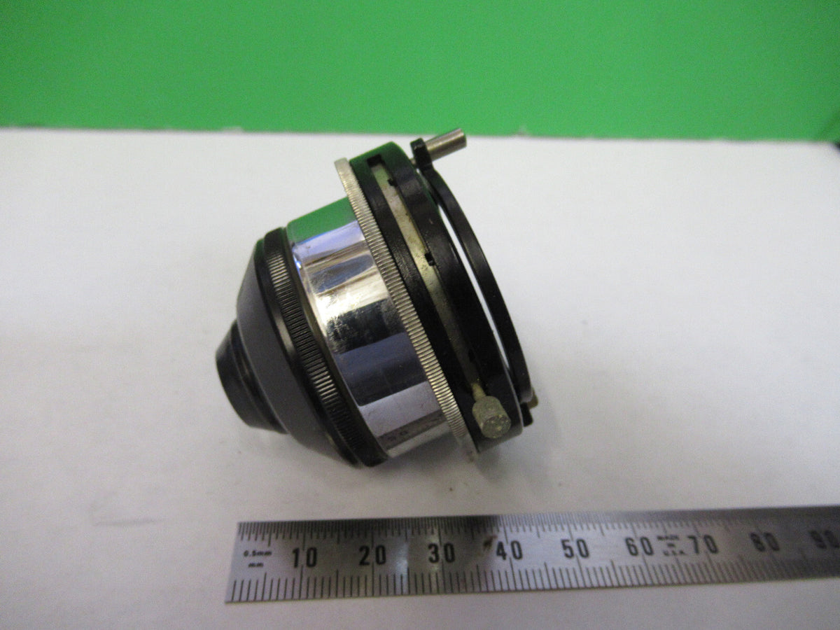 CBS BECK KASSEL CONDENSER ASSEMBLY GERMANY MICROSCOPE PART AS PICTURED G8-A-08