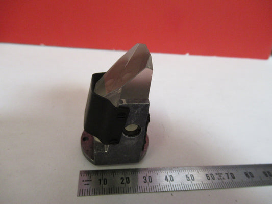 KYOWA JAPAN HEAD GLASS PRISM OPTICS MICROSCOPE PART AS PICTURED T9-A-53