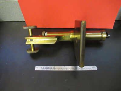 Antique Bausch & Lomb Brass Frame Limb Microscope Part