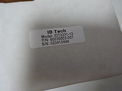 IDTECH MINIMAG CREDIT CARD READER MAGNETIC STRIPE AS IS BIN#TC-4-1-K