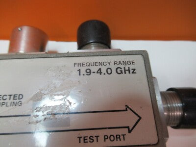 HP AGILENT 777D 4 GHz DIRECTIONAL COUPLER EMI TEST RF MICROWAVE AS PIC &17-B-08