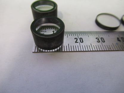 LOT MINI LENSES ZEISS GERMANY MICROSCOPE PART AS PICTURED X4-A-13