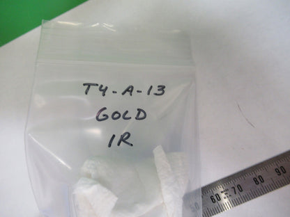 OPTICAL GOLD COATED MIRROR PARABOLIC INFRARED LASER OPTICS AS PICTURED T4-A-13