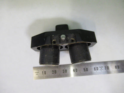 AO 1X ANTIQUE  STEREO OBJECTIVE LENS MICROSCOPE PART as pictured X7-A-52