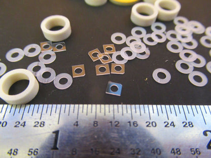 LOT ASSORTED PIEZO QUARTZ PIEZOELECTRIC BLANKS ULTRASONIC SENSOR &FT-1-B-11