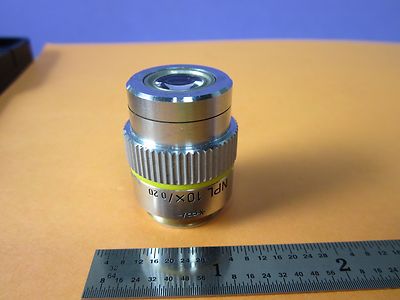 Microscope Ernst Leitz Wetzlar Germany Infinity Objective 10X Optics