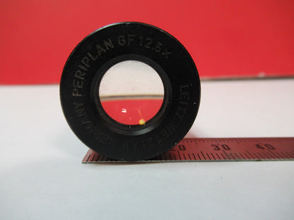LEITZ WETZLAR GERMANY 12.5X GF EYEPIECE LENS MICROSCOPE PART AS PICTURED V7-A-81