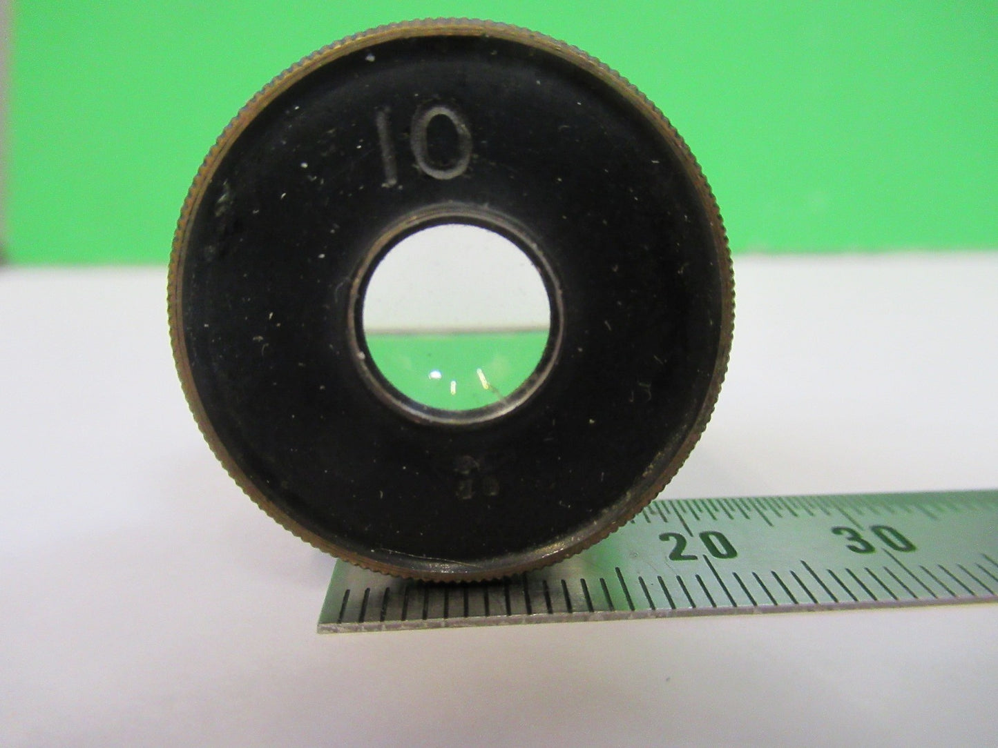 ANTIQUE BAUSCH LOMB 10X EYEPIECE OCULAR MICROSCOPE PART As Pictured T4-B-30