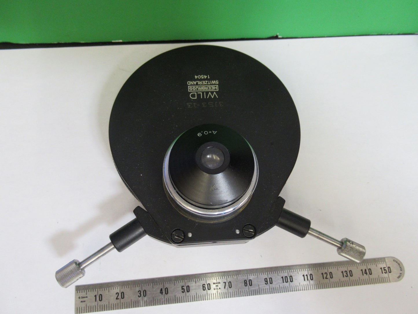 WILD HEERBRUGG M20 SWISS PHASE CONDENSER MICROSCOPE PART AS PICTURED T6-A-23A