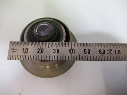 ANTIQUE LEITZ WETZLAR CONDENSER + IRIS OPTIC MICROSCOPE PART AS PICTURED X5-A-15