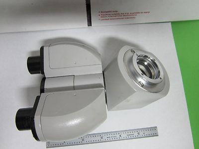 MICROSCOPE PART ZEISS GERMANY 473016 HEAD BINOCULAR OPTICS AS IS BIN#H2-D-11