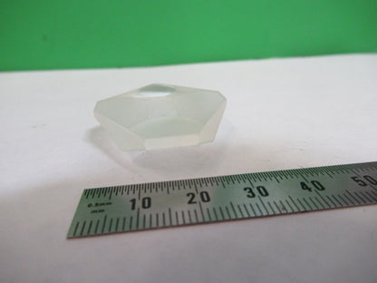 NIKON JAPAN RARE PRISM GLASS OPTICS MICROSCOPE PART AS PICTURED X4-A-37