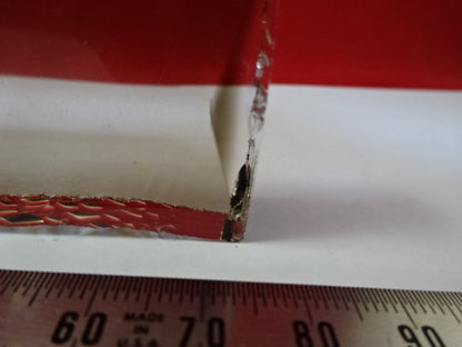 Slab Gamma Irradiated Smoky Synthetic Quartz Crystal Q-factor Sample