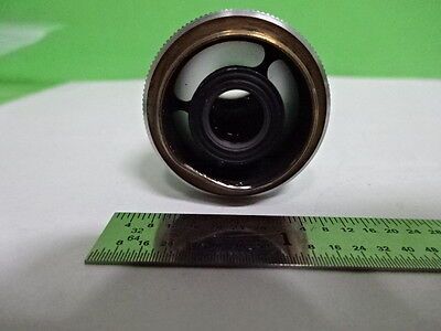 MIKROSKOPTEIL OBJEKTIV CARL ZEISS DEUTSCHLAND EPIPLAN HD 4X OPTICS AS IS #4T-B-03