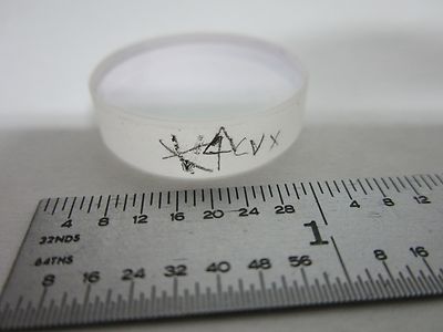 OPTICAL INFRARED FLAT FILTER LENS COATED LASER OPTICS BIN#R3-71