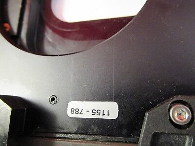 ZEISS AXIOSTAR STAGE TABLE MICROMETER MICROSCOPE PART OPTICS AS PICTURED FT-2-31