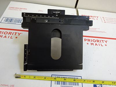 OLYMPUS MICROSCOPE STAGE TABLE PART &IL-4-01