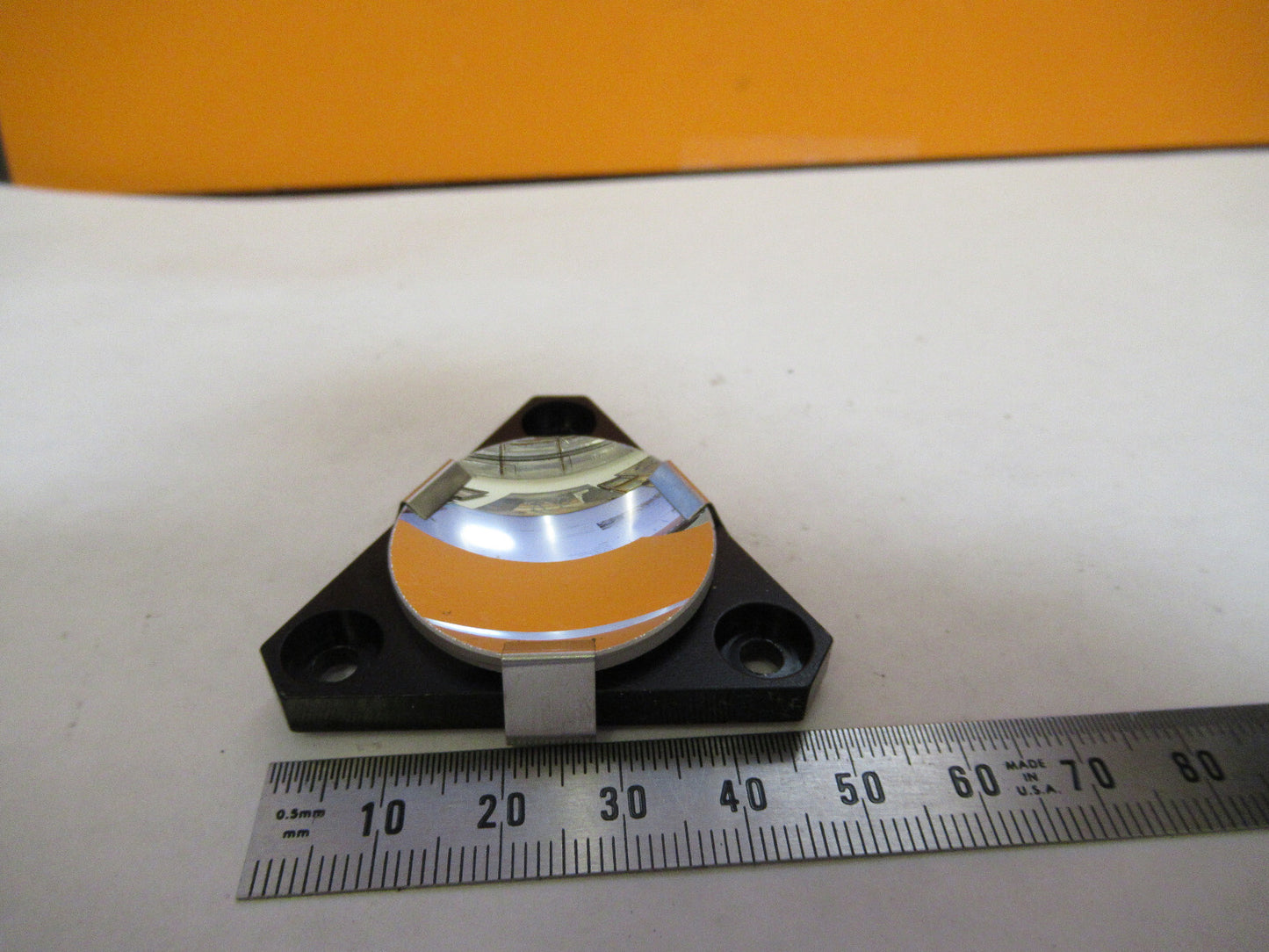 BAUSCH LOMB CONCAVE MIRROR ILLUMINATOR MICROSCOPE PART AS PICTURED Y3-A-32