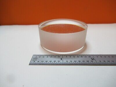OPTICAL LARGE THICK BI CONVEX LENS OPTICS AS PICTURED &16-B-84