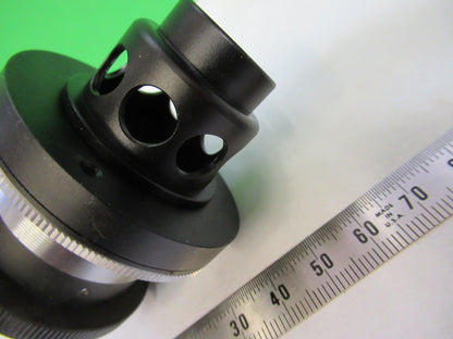 UNITRON JAPAN DARK CONDENSER PHASE OPTICS MICROSCOPE PART AS PICTURED U8-A-15