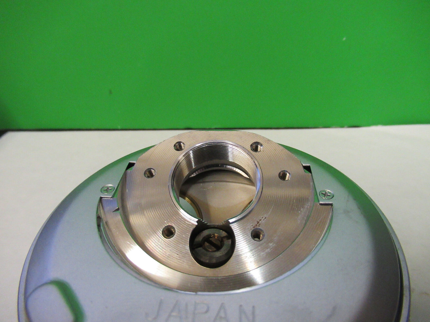 OLYMPUS JAPAN NOSEPIECE MICROSCOPE PART AS PICTURED 82-A-66