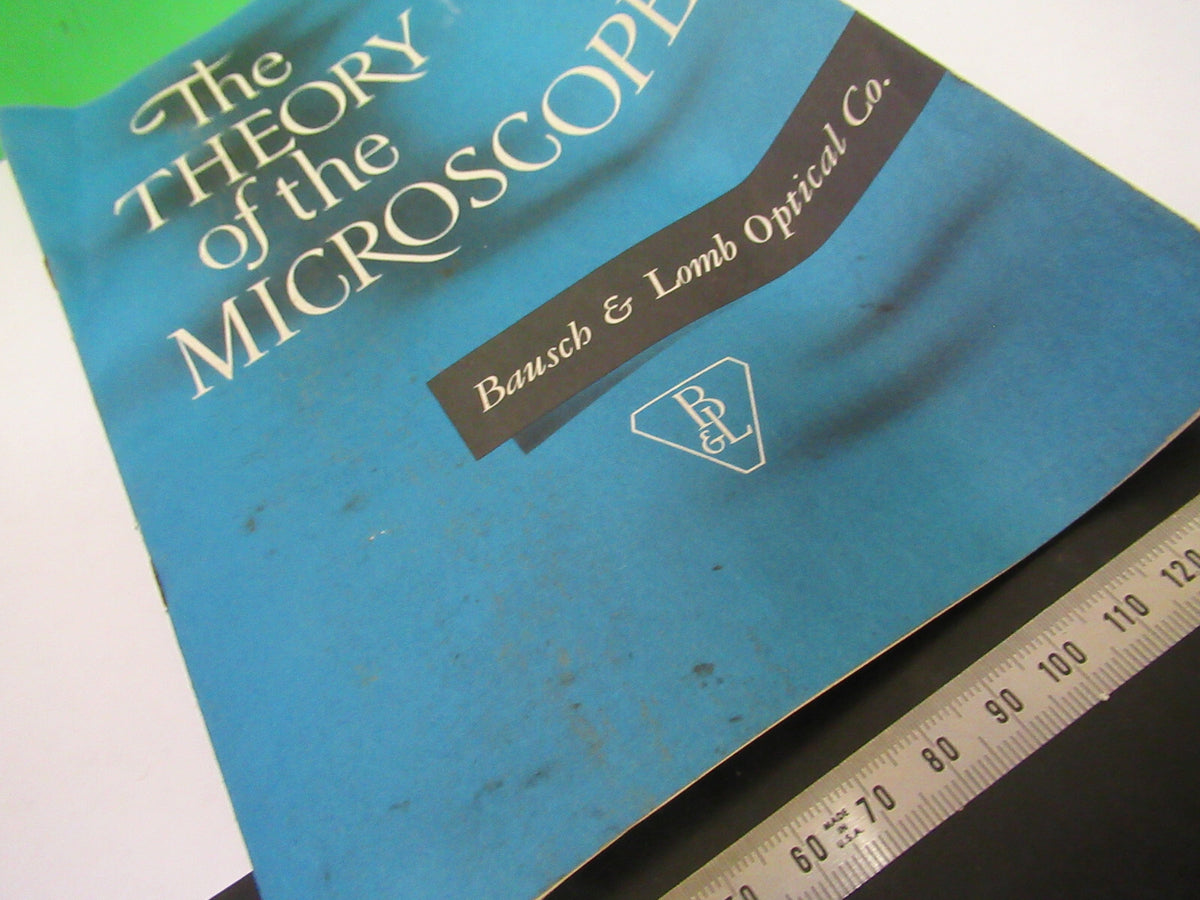 Antique Bausch & Lomb Use of Microscope Booklet 1952 Part