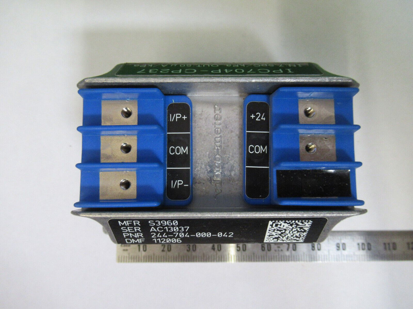 MEGGITT VIBRO-METER IPC704 244-704-000-042 AMP MODULE for ACCEL or pressure