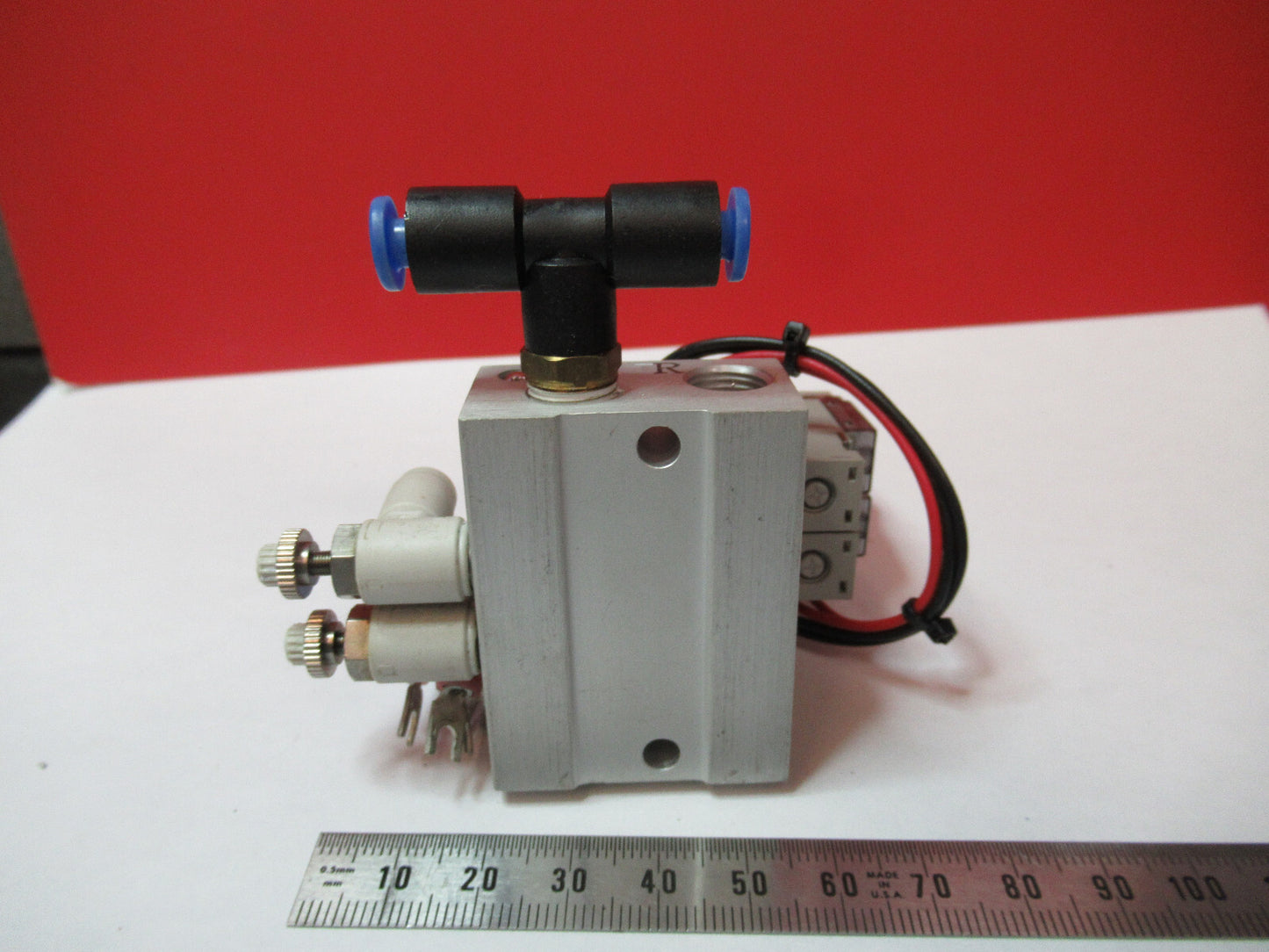 SMC JAPAN PNEUMATICS CONTROL AS REMOVED  AS PICTURED  T7-A-16