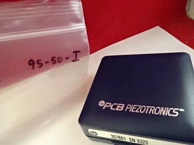 PCB PIEZOTRONICS ACCELEROMETER 357B61 VIBRATION INDUSTRIAL SENSOR AS IS #95-50-I