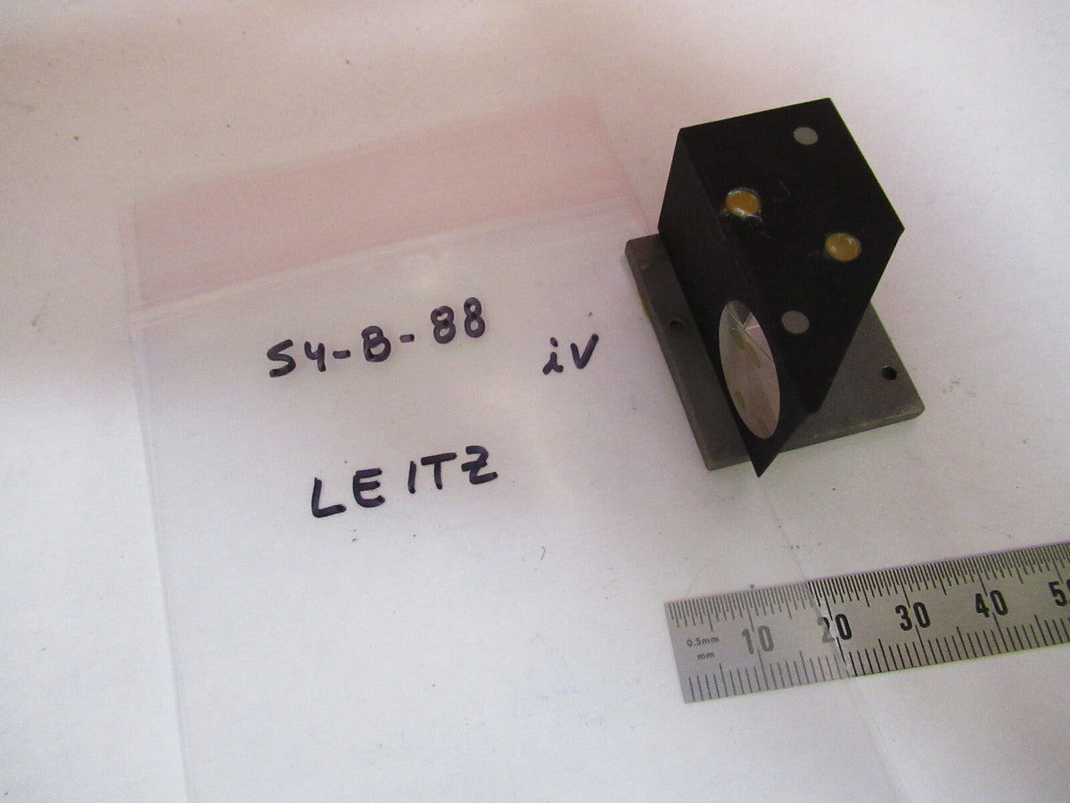 LEITZ WETZLAR GERMANY HEAD PRISM OPTICS OPTICAL MICROSCOPE PART AS PIC S4-B-88