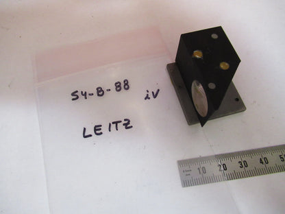 LEITZ WETZLAR GERMANY HEAD PRISM OPTICS OPTICAL MICROSCOPE PART AS PIC S4-B-88