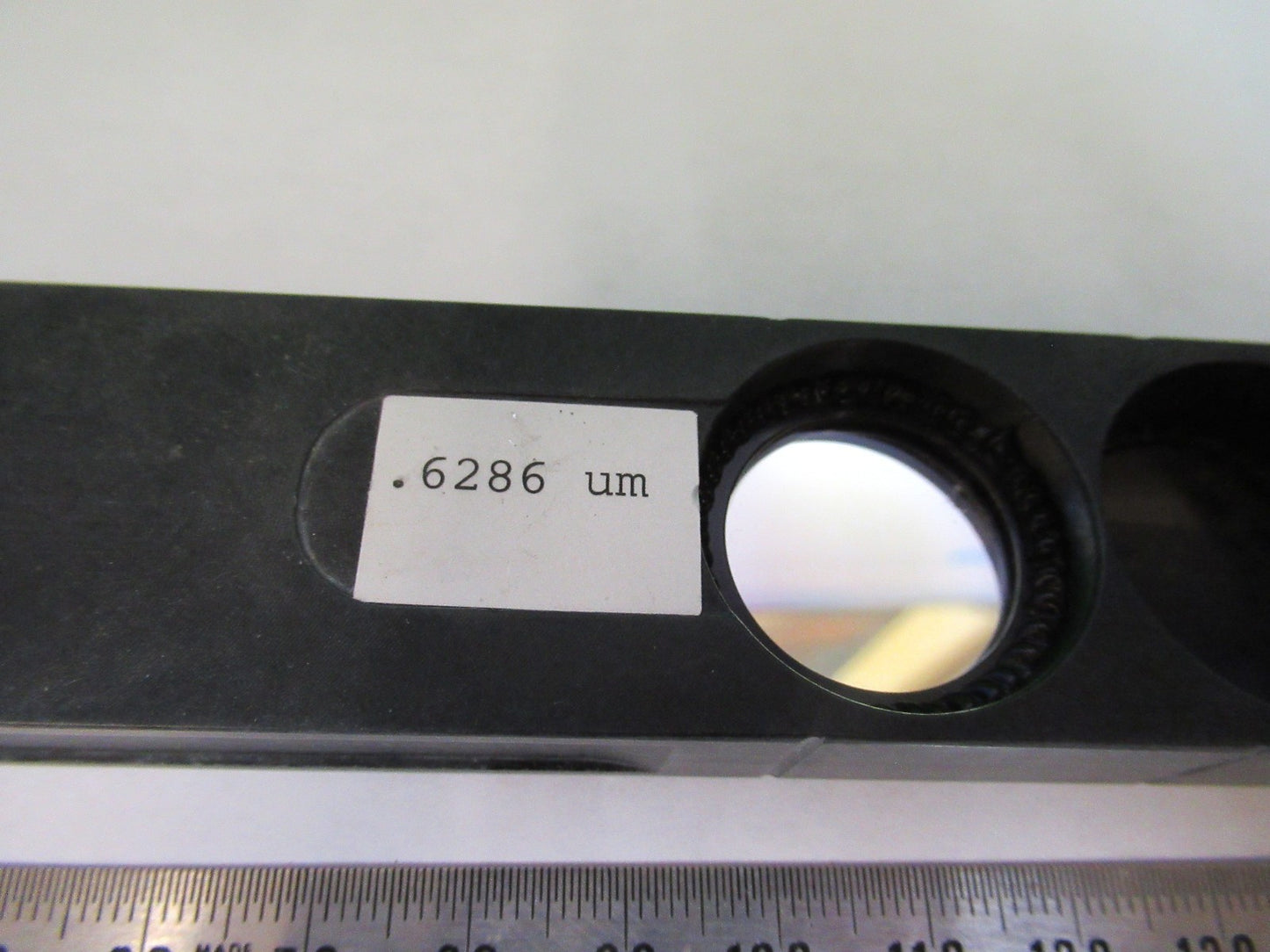 ZYGO INTERFEROMETER FILTER SLIDE OPTICS MICROSCOPE PART AS PICTURED U8-B-05