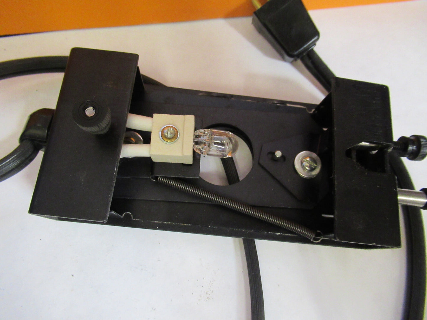 BAUSCH LOMB LAMP ILLUMINATOR HOLDER MICROSCOPE PART AS PICTURED Y3-A-36