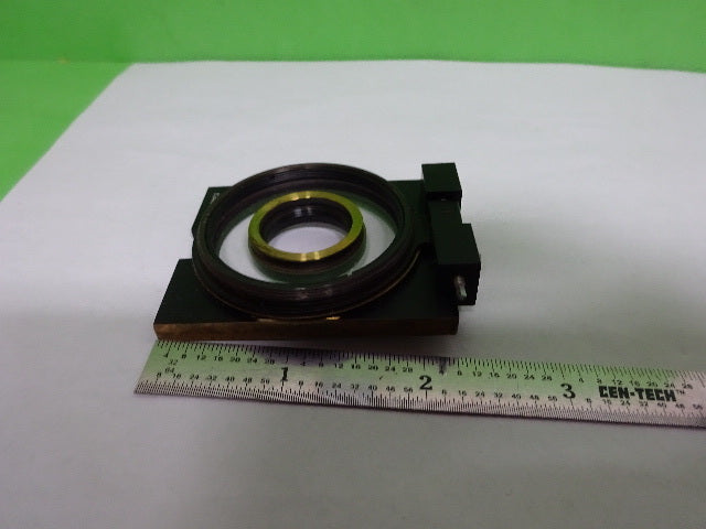 MIKROSKOPTEIL ZEISS POLARISATOR OBJEKTIVHALTER POL OPTICS AS IS #AQ-08