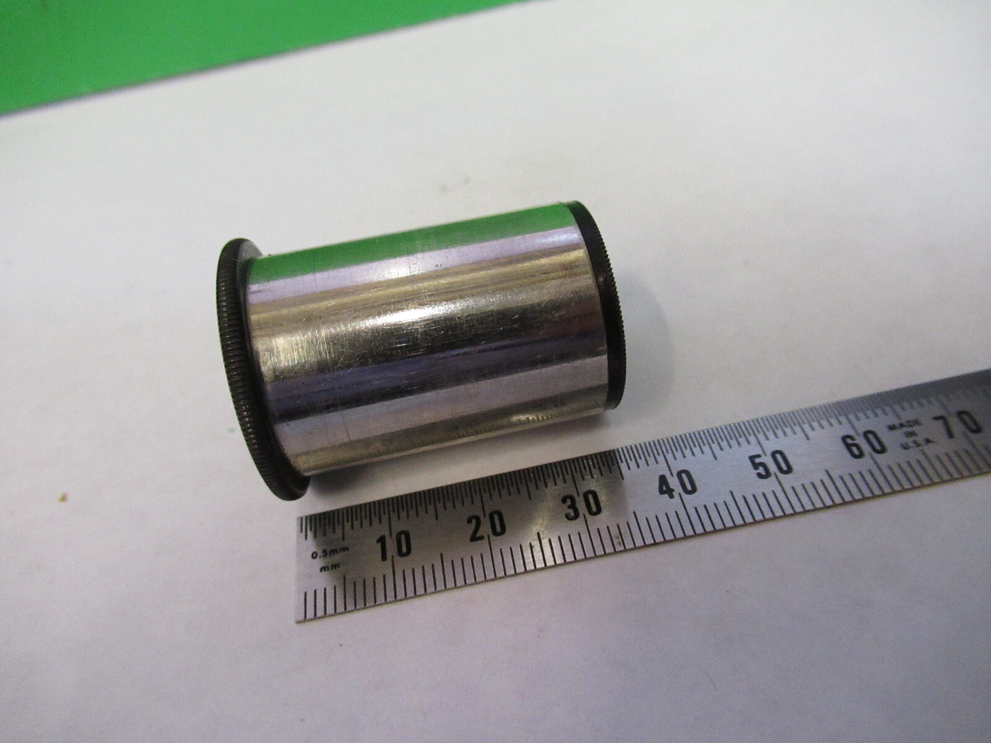 ANTIQUE BAUSCH LOMB  10X EYEPIECE LENS MICROSCOPE PART AS PICTURED S1-B-22