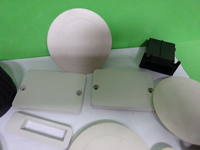 Microscope Part Lot Plastic Covers Leica Dmr Dmrm Germany