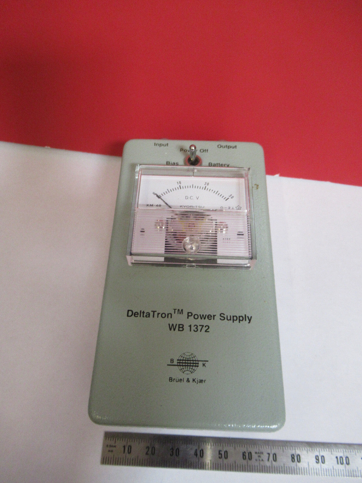 Brüel & Kjær Wb 1372 Accelerometer Battery Power Supply Icp Deltatron