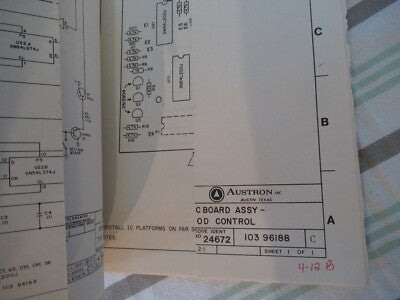 COLLECTABLE RARE AUSTRON 1210D FREQUENCY STANDARD CLOCK MANUAL 1978 &BIBLI
