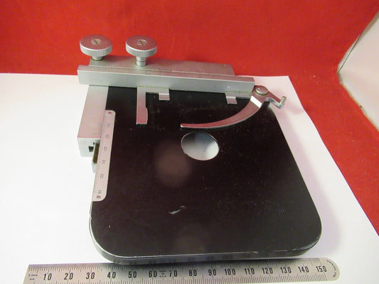 Ernst Leitz Germany Stage Table Specimen Microscope Part