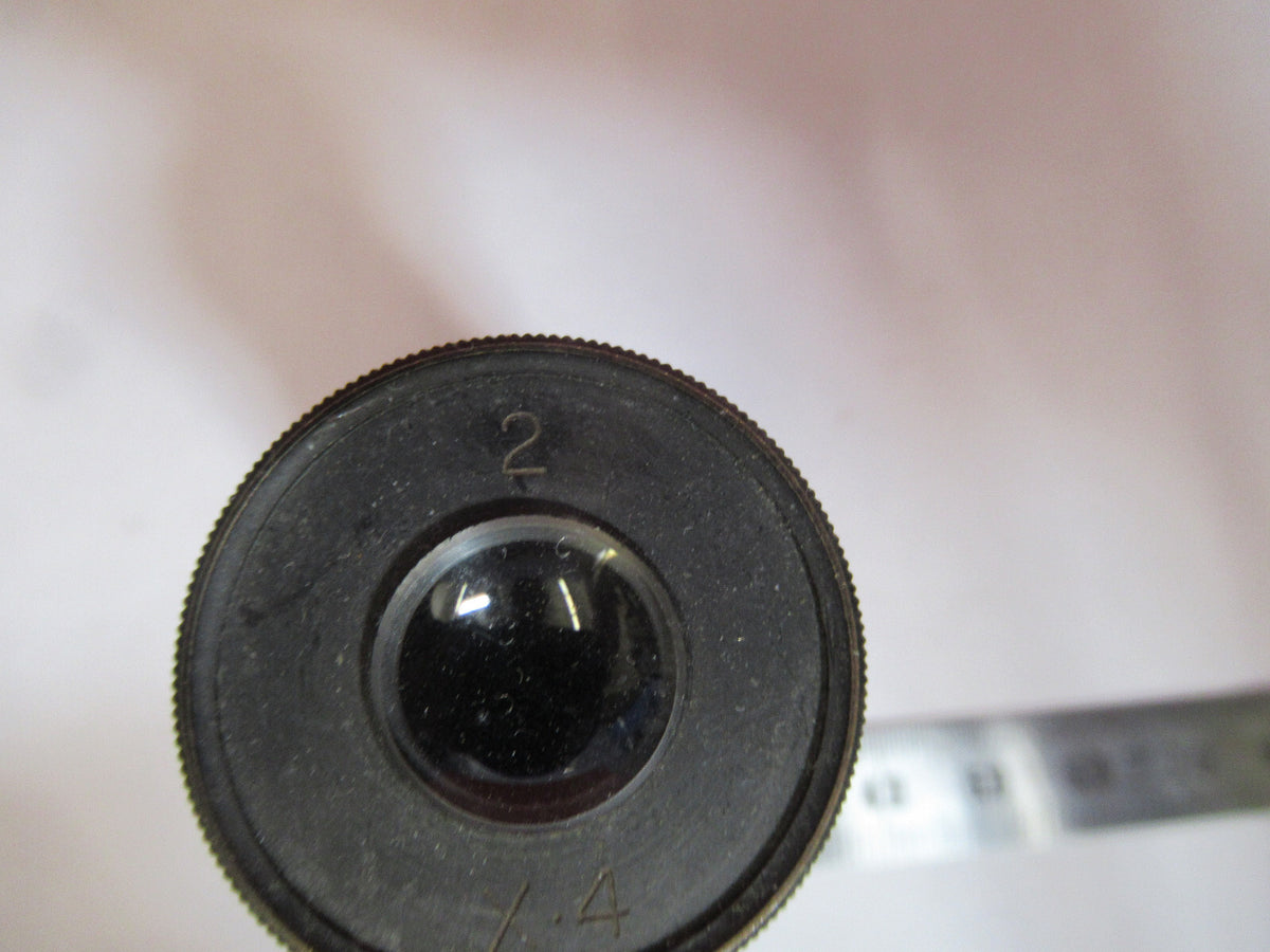 Emil Busch A.g. 4X Antique Eyepiece Ocular Microscope Part Optics
